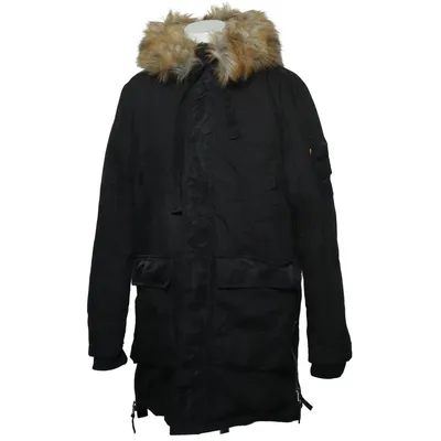 Parkas (Svart) från Diesel Bomull, Polyamid