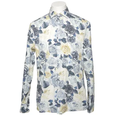 Chemise (Bleu, Blanc, Jaune) de Hampton Republic Coton