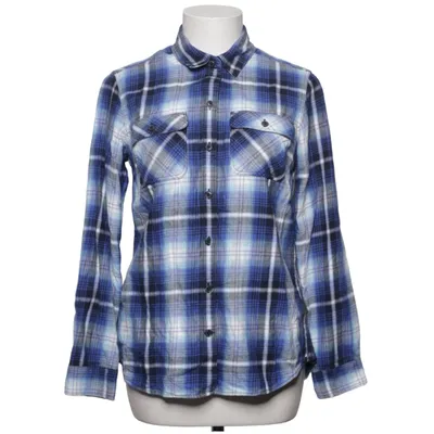 Flannel skjorte (Blå, Hvid, Sort) fra Eddie Bauer Bomuld, Lyocell