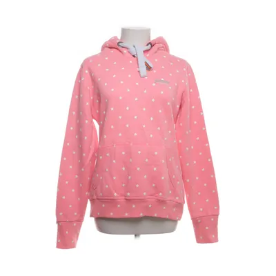 Hoodie (Pink, White) from The Superdry Orange Label Cotton, Polyester