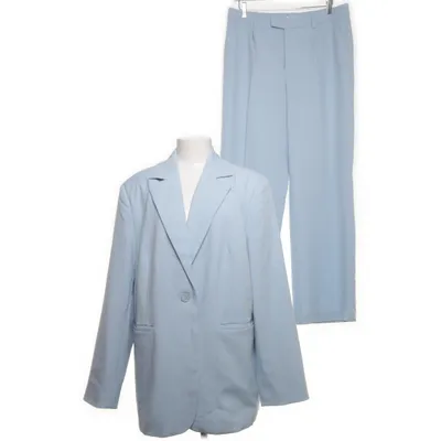 Kostym (Blå) från NA-KD Polyester, Elastan