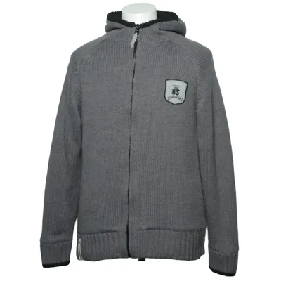 Hoodie (Gray, Black) from Tomster USA Acrylic, Polyester