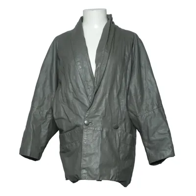 Blazer en cuir (Gris) de Jama Cuir