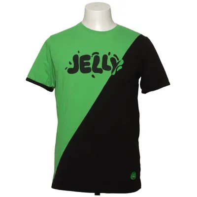 T-shirt (Groen, Zwart) van Jelly Katoen