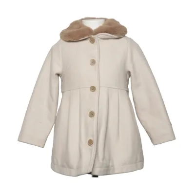 Coat (Beige) from Newbie by KappAhl Polyester, Wool