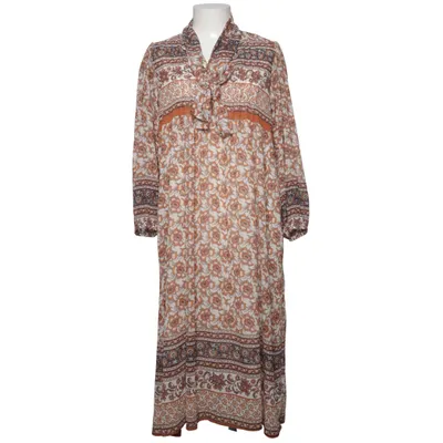 Robe longue (Marron, Blanc) de Mango Casual