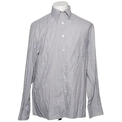 Skjorta (Vit, Blå) från Taylor's Smart Bomull, Polyester