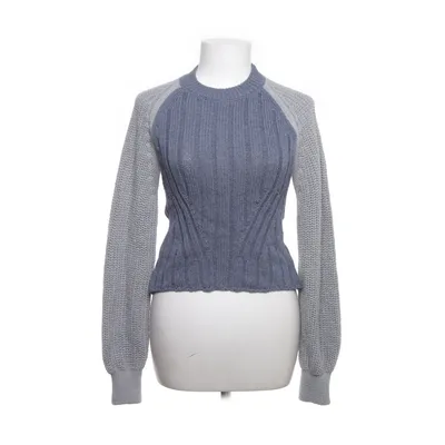 Tröja (Blå, Grå) från Zara Bomull, Polyester, Viskos