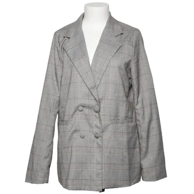 Blazer (Checked Box) van Julia Wieniawa x NA-KD Polyester, Viscose