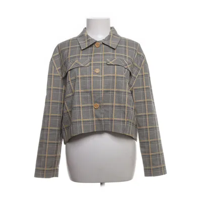 Jacket (Beige, Multicolored) from Cotélac Cotton, Elastane, Polyester, Viscose