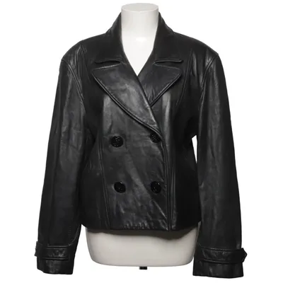 Leather jacket (Black) from Lizwear Acetate, Leather