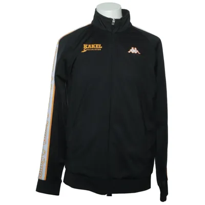 Träningsjacka (Svart, Orange) från Kappa Polyester