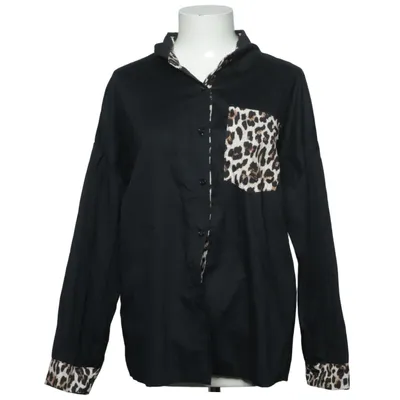 Blouse (Black, Multicolored) from Cosy House Cotton, Elastane