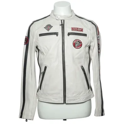 Läderjacka (Beige, Svart, Röd) från Von Dutch Bomull, Skinn, Polyester