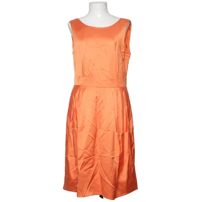 Jurk (Oranje) van Marella Katoen, Elastaan, Zijde, Viscose