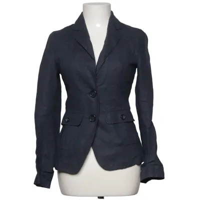 Blazer (Blauw) van United Colors of Benetton Linnen