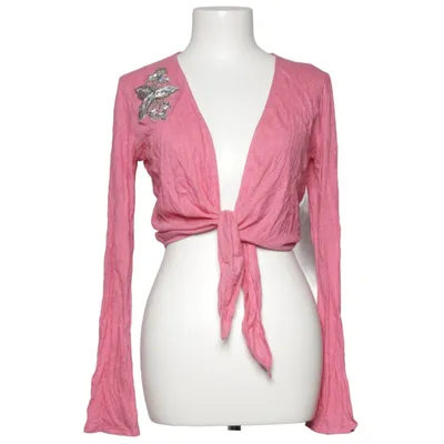 Wrap cardigan (Pink) from Moda International Cotton