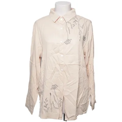 Skjorte (Beige) fra Lusa Bomuld, Elastan