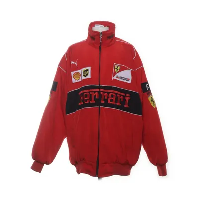 Jacka (Röd) från Ferrari Bomull, Polyester