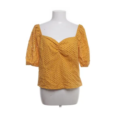 Blus (Gul) från H&M Bomull, Polyester