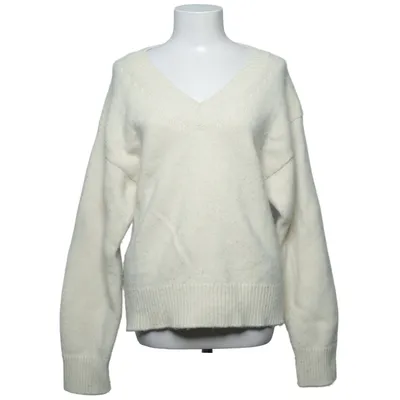 Sweater (Beige, Hvid) fra Totême