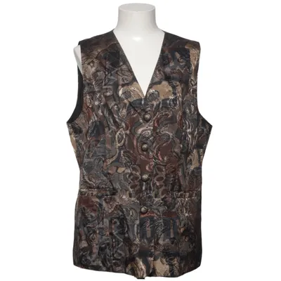 Suit vest (Brown, Multicolored) from Atelier Creation Acetate, Polyester, Viscose