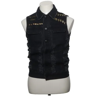 Spijker gilet (Grijs) van Topman Katoen