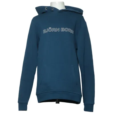 Huvtröja (Blå) från Björn Borg Bomull, Återvunnen polyester