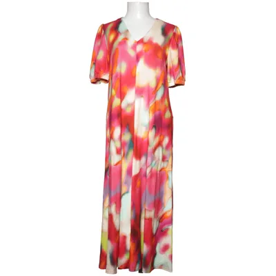 Maxikjole (Pink, Flerfarvet) fra Du Milde Bomuld, Elastan, Viscose