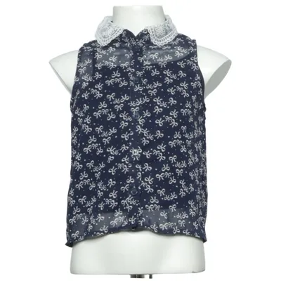 Haut (Bleu, Blanc) de Young Dimension Polyester