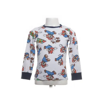 Pyjamaströja (Vit, Flerfärgad) från Super Mario