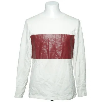 Collegetröja (Vit, Röd) från Acne Studios Bomull, Elastan