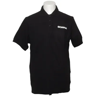 Polo shirt (Black) from Scania Cotton