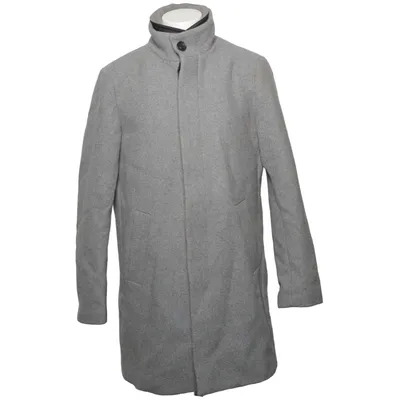 Coat (Gray) from Matinique Recycled polyester, Wool