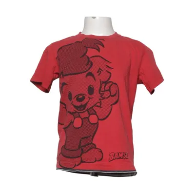T-shirt (Röd, Svart) från Bamse by Lindex Bomull