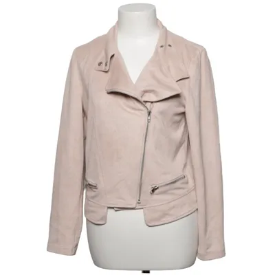 Biker jacket (Beige) from Ally Elastane, Polyester
