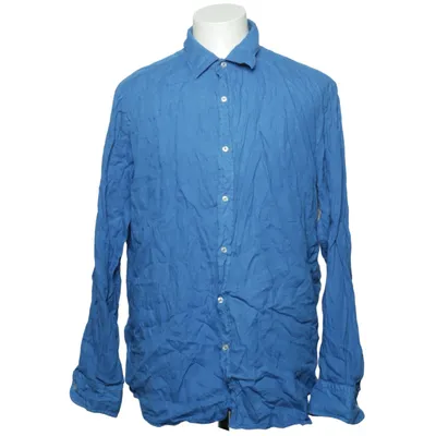 Shirt (Blauw) van Massimo Dutti Linnen