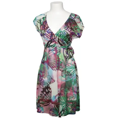 Jurk (Roze, Groen, Meerkleurig) van Smash Elastaan, Polyester