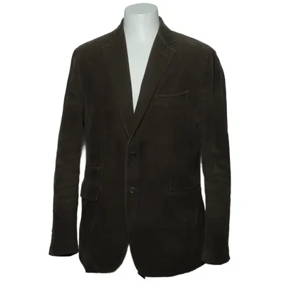 Blazer (Brun) fra Massimo Dutti Bomuld