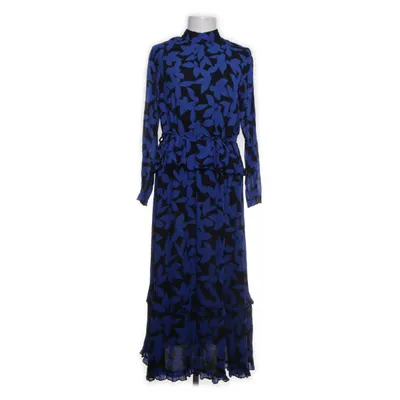 Dress (Black, Blue) from Stella Nova Polyester, Viscose
