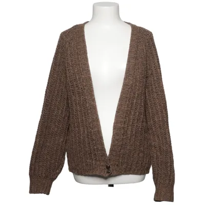 Cardigan (Bruin) van Pescara Gerecycled polyester, Wol