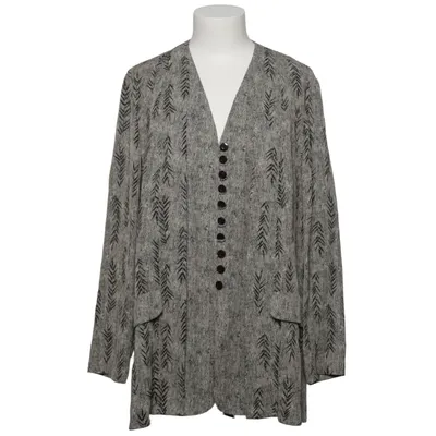 Cardigan (Noir, Gris) de Molly Jo Acétate, Viscose