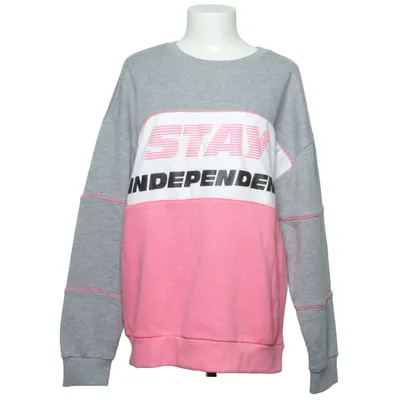 Sweatshirt (Gray, Pink, White) from Move Cotton, Polyester