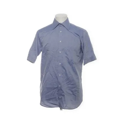 Kortärmad skjorta (Blå) från Oscar Bomull