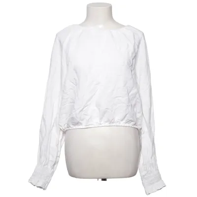 Blouse (White) from KappAhl Linen, Viscose