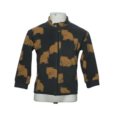 Fleecejacka (Grå, Gul) från H&M Polyester