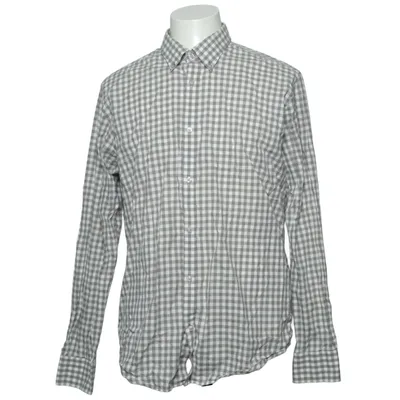 Button down shirt (Gray, White) from Somewhere Cotton