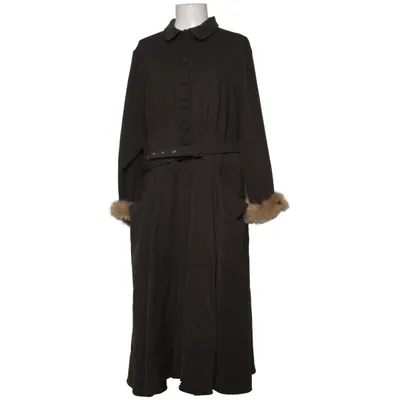 Coat (Brown) from Miss Candyfloss Elastane, Polyester, Viscose