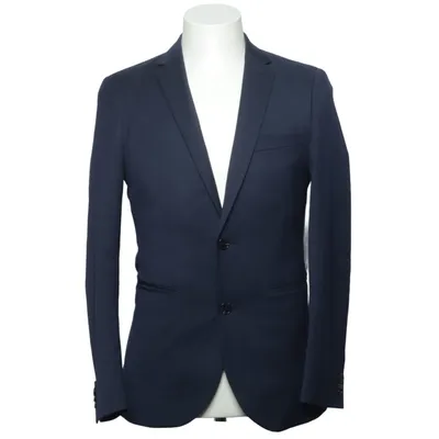 Blazer (Blauw) van Matinique Elastaan, Polyester, Viscose, Wol