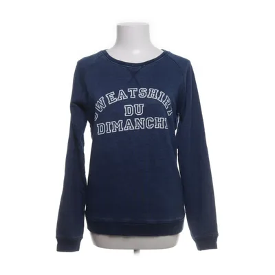 Collegetröja (Blå) från Stanley Stella Ekologisk bomull, Återvunnen polyester